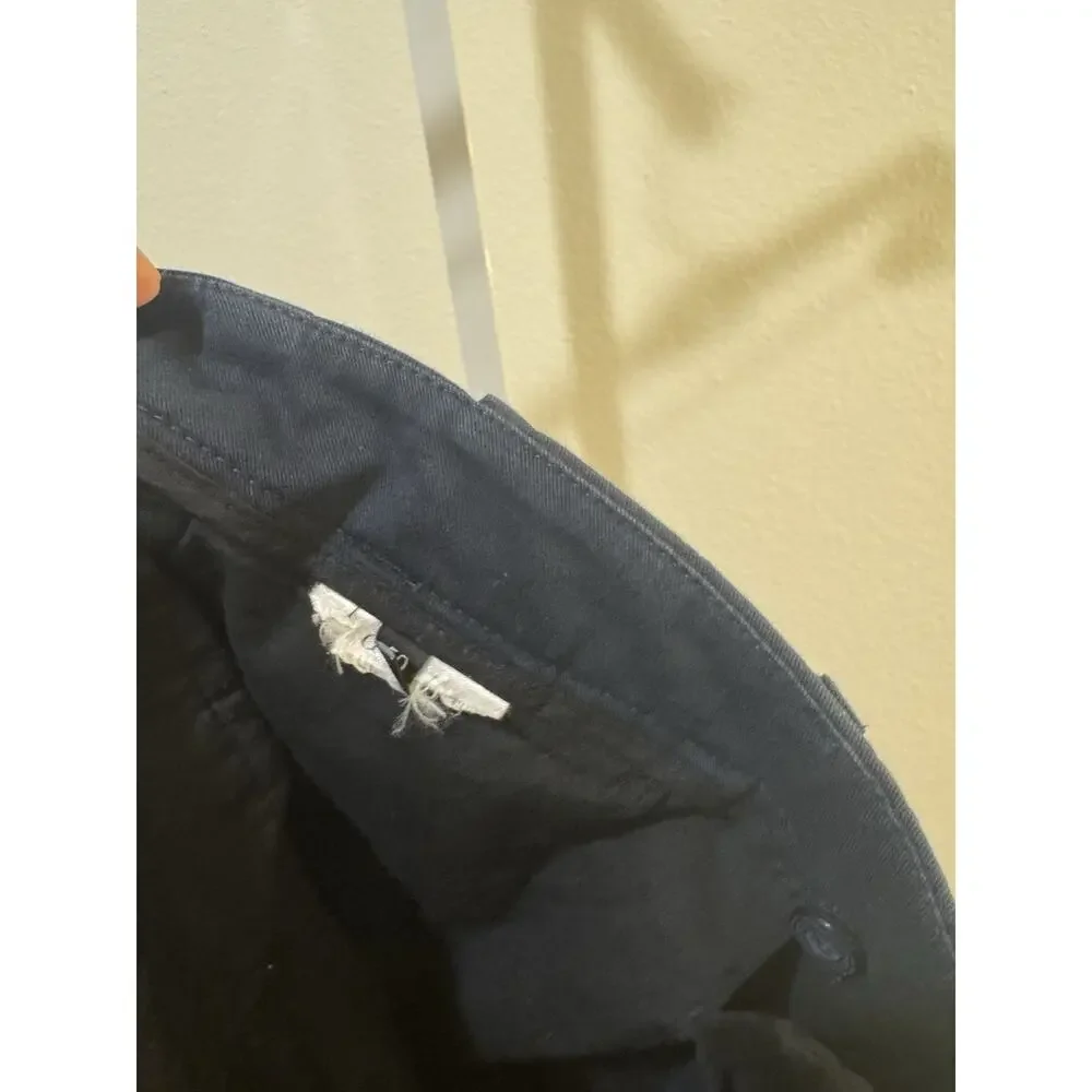 Gucci Men Riding Pants Navy Blue Cotton Blend Size 50 R Italy Size 34 US ITALY